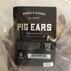 00001096996 Bones Chews Pig Ear Dog All Natural Treats