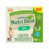 018214842668 Nylabone Nutrident Natural Dental Chew Treats Fresh Breath