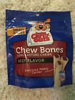 079100528707 Canine Carry Outs Chew Bones Beef Flavor Small