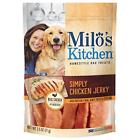 079100992676 Milos Jerky Kitchen Simply Chicken Dog Treat Oz Pack Of