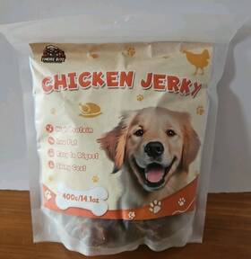 1 More Bite 785079348085 Chicken Jerky For Dogs. 14.1oz Read Description