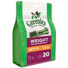 10071468 Greenies Treats Toys Weight Management Petite Dental Dog 642863044267