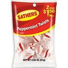 0756026 10106 Ferrara Sathers Hard Candy Twist Oz Bag Peppermint 075602101066