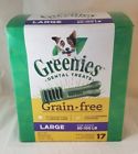 10122365 Greenies Grain Free Dental Dog Chews Large Treats Ounces