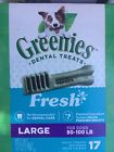 10159283 Greenies Dental Dog Treats Large Size Fresh Flavor Ounces