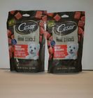 10172066 Cesar Mini Sticks Beef Recipe Dog Treats Lot Of Exp