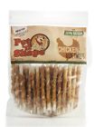 11616 Pet Shape Chicken Or Duck Wrapped Rawhide Twists 032657116162
