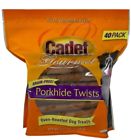 1222179 Cadet Gourmet Porkhide Twists Oven Roasted Dog Treats 768303076008
