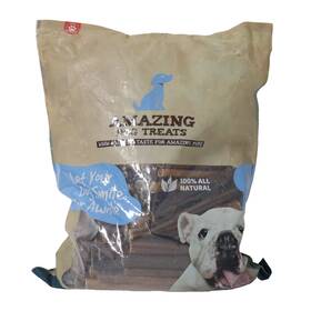 123 Treats 197644750931 Amazing Dog - 6 Inch Bulk Collagen Sticks For Dogs 150 Count See Notes