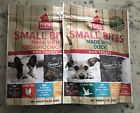 169801 Plato Pet Treats New Small Bites Dog Organic Chicken Duck