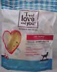 2.5oz I And Love You Ear Candy Beef Dog Chews Free Range Exp9 17 6 Pack Bags 818336010026
