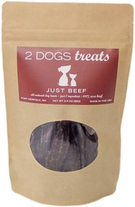 2 Dogs Treats 726084734500 Just Chicken Turkey Beef Dog Jerky Small