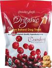 220151 Grandma Organic Baked Dog Treats Cranberry Lucy 884308220151