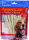 28054 Pet Factory Inc American Beefhide Twist Sticks Value 094983280542