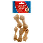 326332 Dollaritem New Lil Buddies Dog Chew Rawhide Bone White