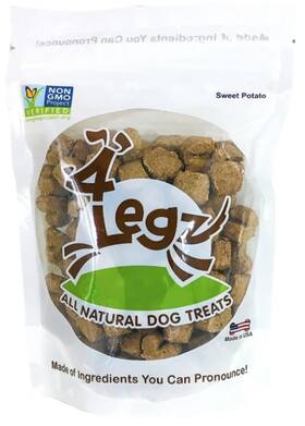 Os07 4legz Organic Sweet Potato Dog Treats Healthy Crunchy 7 Ounce Pack Of 1