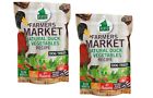 595008 Plato Dog Treats Farmers Market Natural Duck Veggies 859554001663