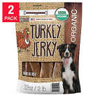 606992001492 Chewmasters Organic Turkey Packs Jerky Dog Treats Oz