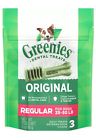 642863106996 Greenies Original Regular Dog Dental Chews Treats