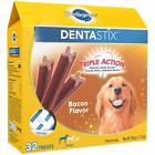 6majf1exdwpb Pedigree Dentastix Large Dog Treats Bacon Flavored Freshens Breath