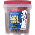 719179 Meaty Treats Lamb Rice Jerky Dog Snacks Oz 738039108564