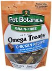 78605-6 Pet Botanics Healthy Omega Treats Chicken Oz 012104786056