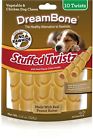 810833021185 Dreambone Stuffed Twistz Dog Chew Peanut Butter And