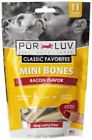 0730911 82285 Pur Luv Bacon Mini Bones Dog Treat 073091822851