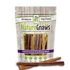 855357007369 Nature Gnaws Large Bully Sticks All Natural Premium