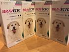 88-123 Msd 4x Bravecto Original 40-56 Kg Lbs 4 Chews Free Quick Ship