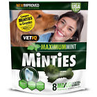92000004064 Minties Teeth Cleaner Dental Dog Treats Count 818145015694