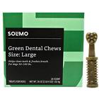 94003 Treats Brand Green Dental Chews Dog Large Size 842379149221