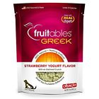 953011 Fruitables Greek Strawberry Yogurt Crunchy Dog Treats 895352002563
