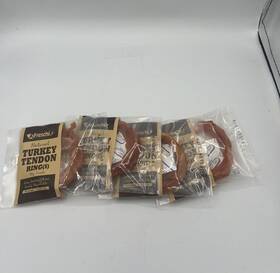 A Freschi Srl 313050122135 Turkey Tendon For Dogs Afreschi All Natural Long Lasting Chew Lot Of 4 New