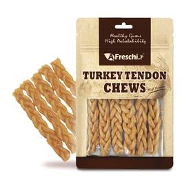 A Freschi Srl 713077062852 Afreschi Turkey Tendon For Dogs Dog Treats Classic Series All Natural H