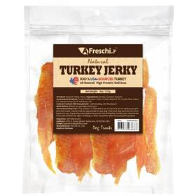 A Freschi Srl 713077066683 Afreschi Turkey Treats For Dogs 4 Oz Jerky Usa Sourced All N