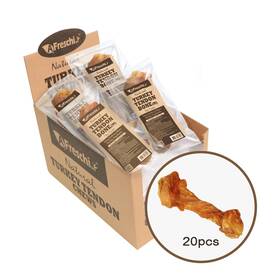 A Freschi Srl 713077070987 Afreschi Turkey Tendon Dog Treats For Signature Series All Natural Human Gra