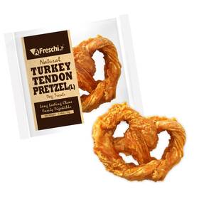 A Freschi Srl 713077076118 Afreschi Turkey Tendon For Dogs Dog Treats Signature Series All Natural