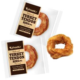 A Freschi Srl 713077076132 Afreschi Turkey Tendon Dog Treats For Signature Series All Natural Human Gra