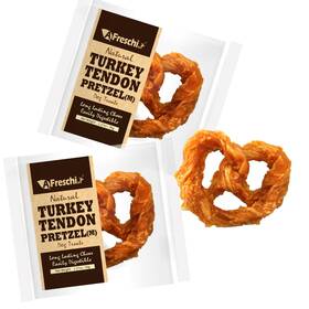 A Freschi Srl 713077076170 Afreschi Turkey Tendon For Dogs Dog Treats Signature Series All Natural