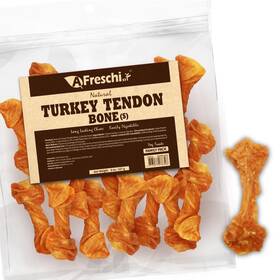 A Freschi Srl 713077078396 Turkey Tendons For Dogs Usasourced Healthy Dog Treats Rawhidefree Puppy Ch