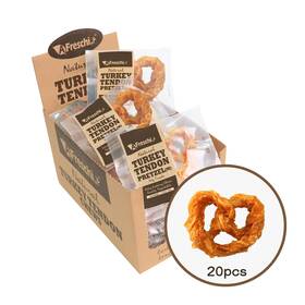 Afs-tpz03s A Freschi Srl Turkey Tendons For Dogs Usa-sourced Healthy Dog Treats Rawhi