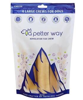 A Petter Way 198168530610 Himalayan Yak Chews Natural Dog Treats Limited Ingredients 68 Grams Of Pro