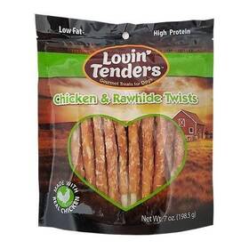 011014 Acyeah Specialty Products Lovin Tenders Chicken And Rawhide Twists