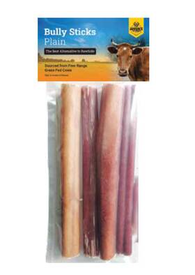 7504 Advance Pet Product 12 Inch Bully Sticks For Dogs 4 Pack - Natural Beef Chews Grain-free Rawhide-free