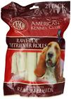 Akcraw0077 Pet Brands American Kennel Club Count Beefhide Retriever Roll Dog