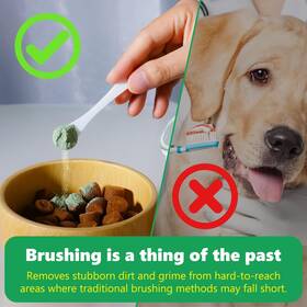 Alivo 762418691828 Teeth Cleaning Powder For Dogs And Cats Dental Pets
