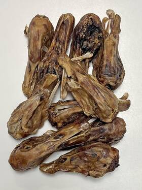 Aac-dkh-10 All American Canine Duck Heads Natural Single Ingredient Dog Treats 10 Count Dehydrated