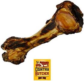 All American Dog Chews 445001170124 Giant Bone For Aggressive Chewers Large And Medium Breed Treat Natural