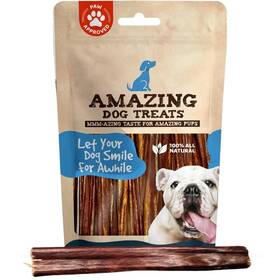 Amazing Dog Treats 613497944117 Gullet Sticks For Dogs- 6 Inch - 20 Count Jerky Chews Dogs Esophagu